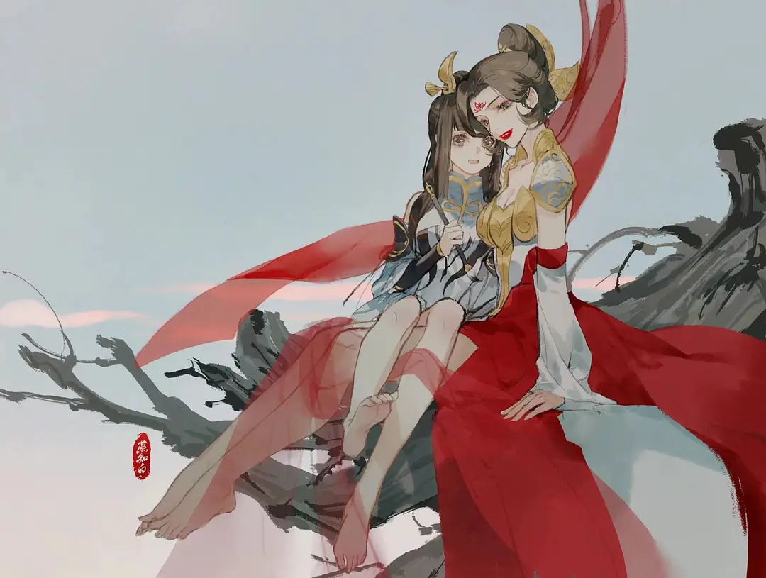 二次元cp王者荣耀武则天×上官婉儿