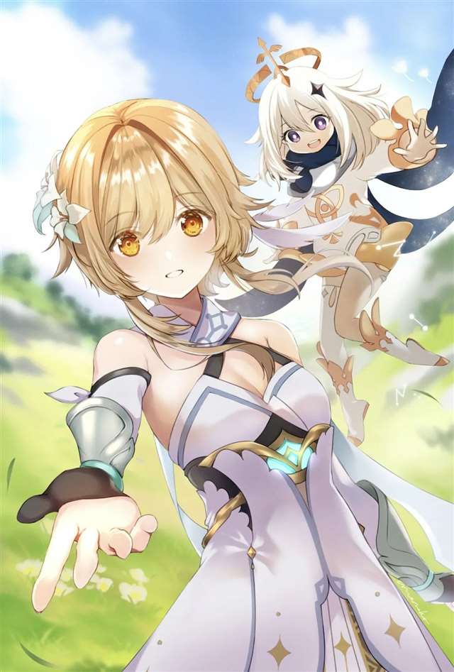 原神派蒙#P站美图壁纸特辑