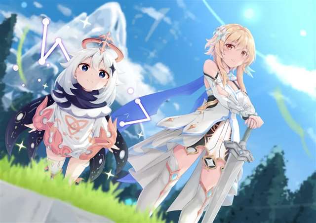 原神派蒙#P站美图壁纸特辑