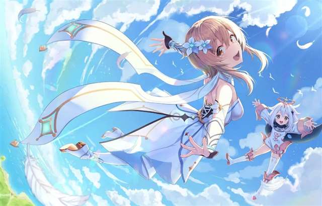 原神派蒙#P站美图壁纸特辑