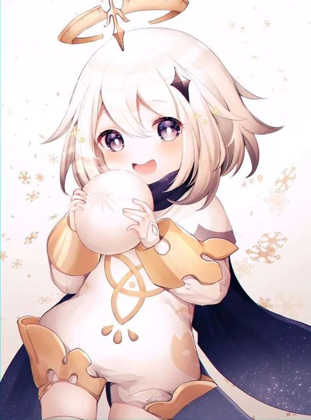 《原神》派蒙壁纸#插画