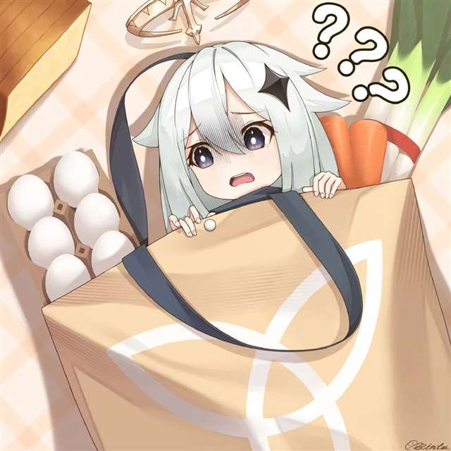 《原神》派蒙壁纸#插画