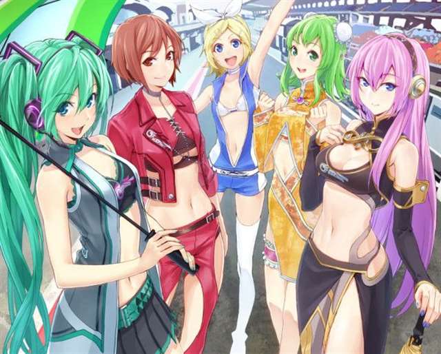 v  miku&meiko&rin&gumi&luka