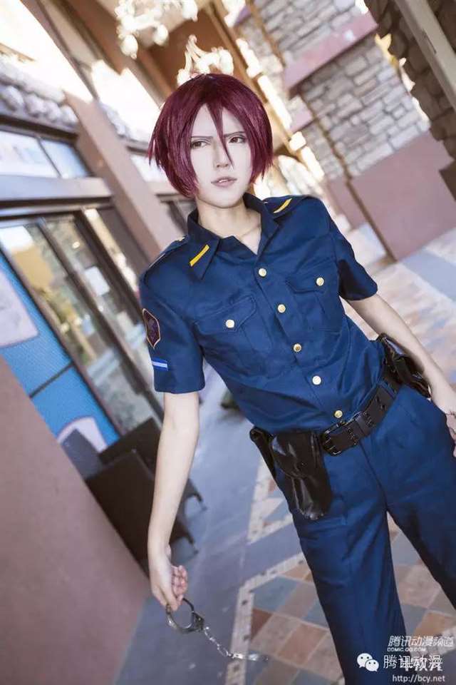  【FREE！】松冈凛警服版COS