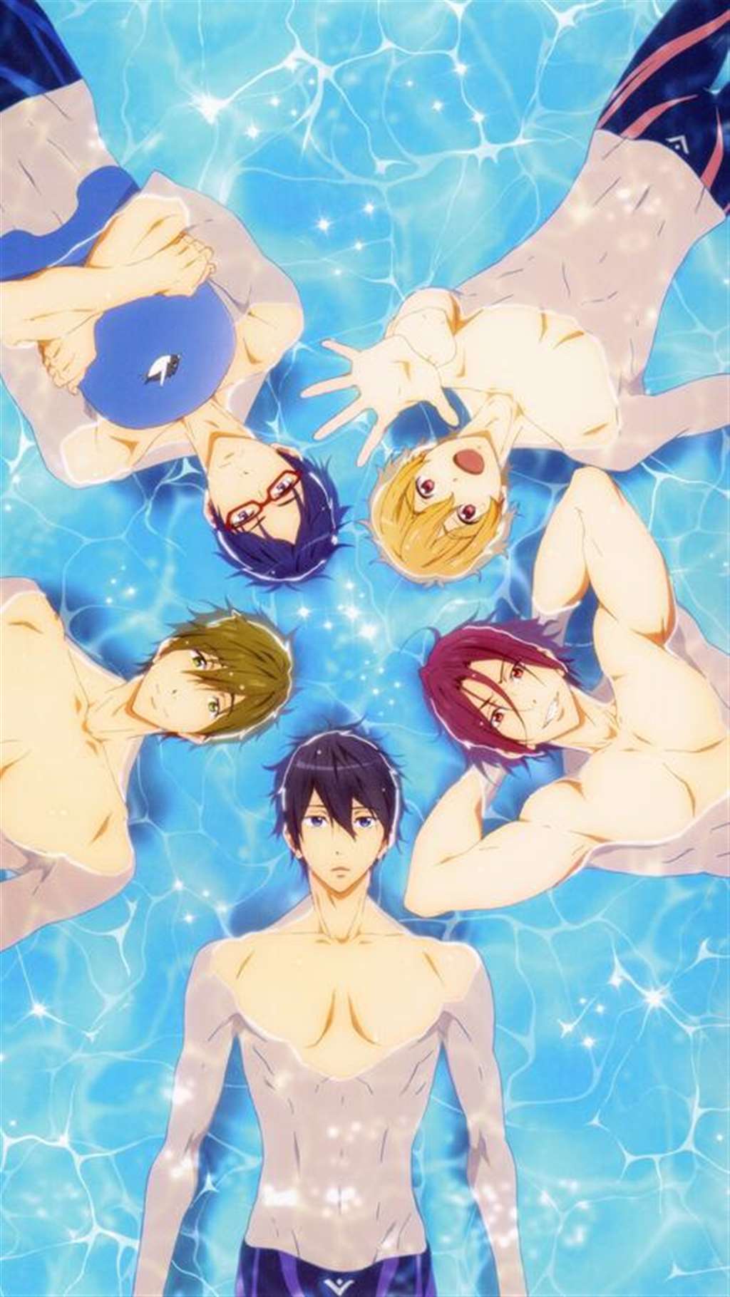 free!男子游泳部