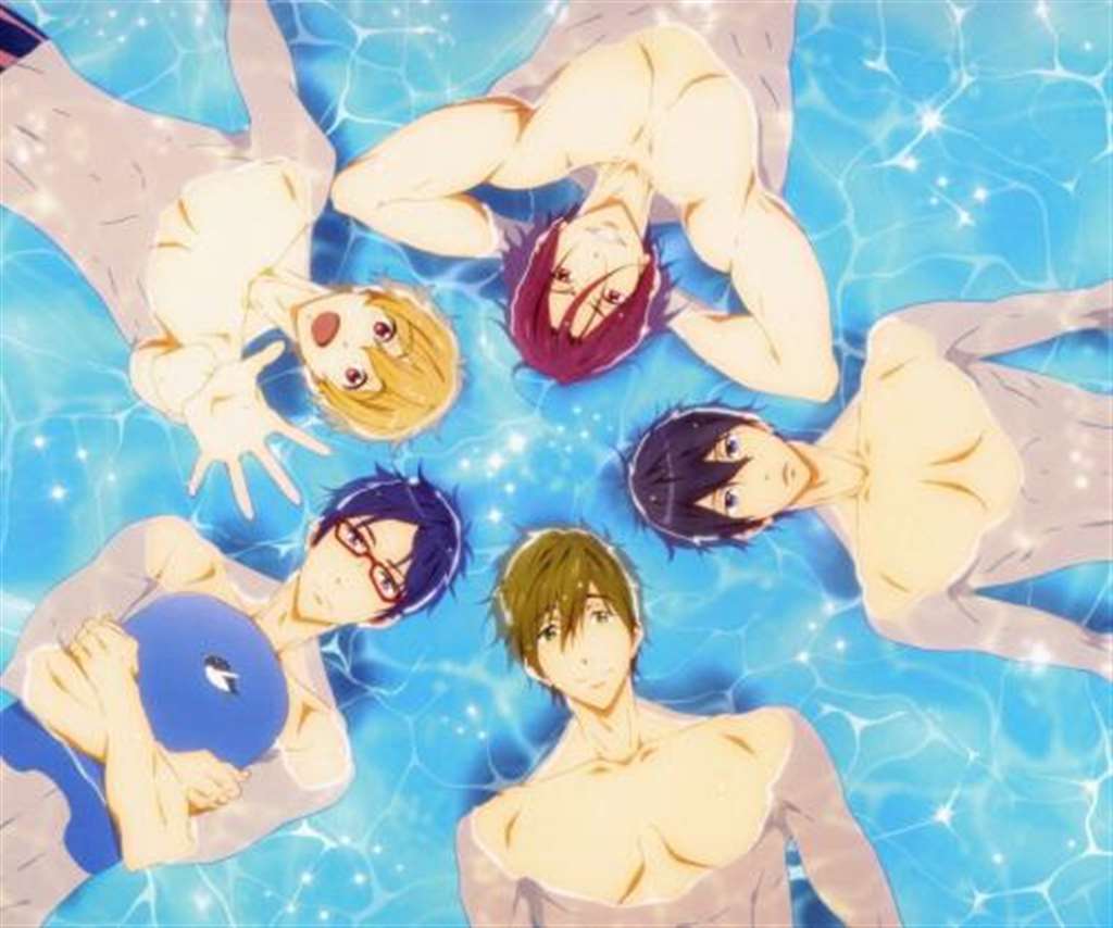 free!男子游泳部