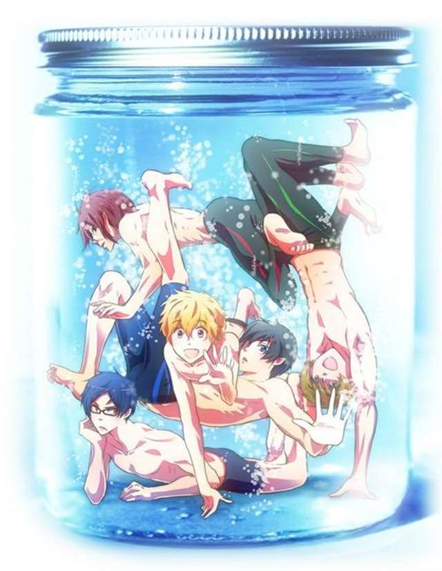 free!男子游泳部