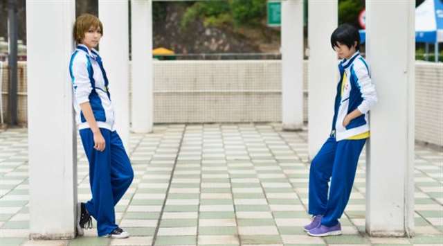 【cos正片】FREE! 橘真琴X七濑遥X松冈凛 好羞耻啊