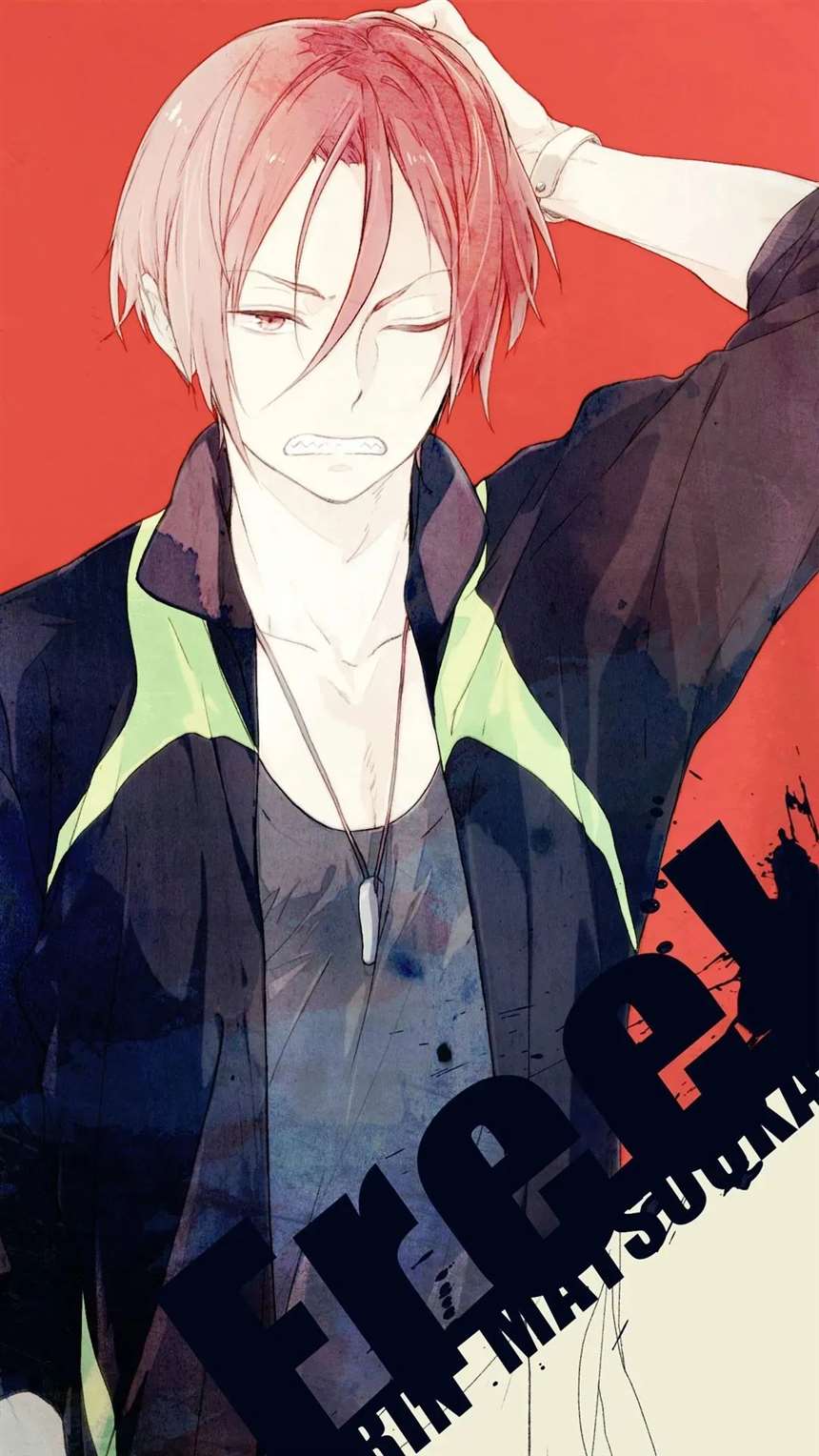 free男子游泳部七濑遥发烧绘画社插画