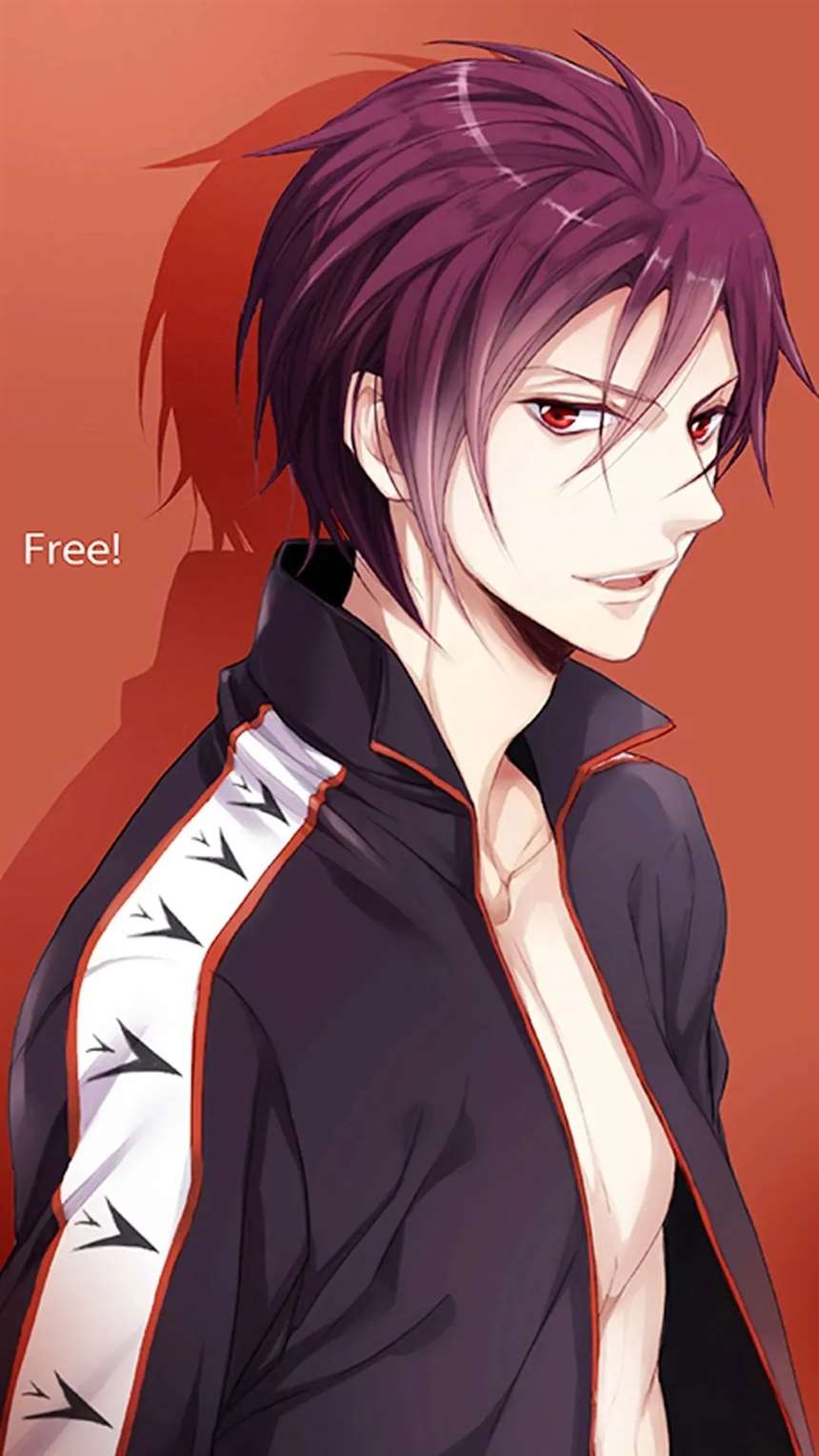 free男子游泳部七濑遥发烧绘画社插画