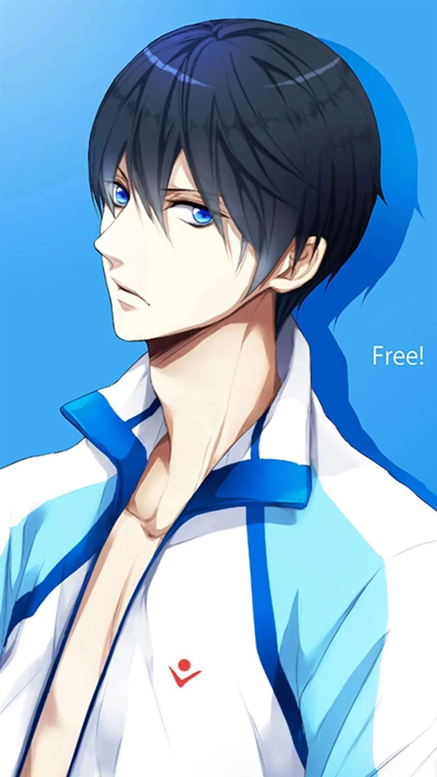 free男子游泳部七濑遥发烧绘画社插画