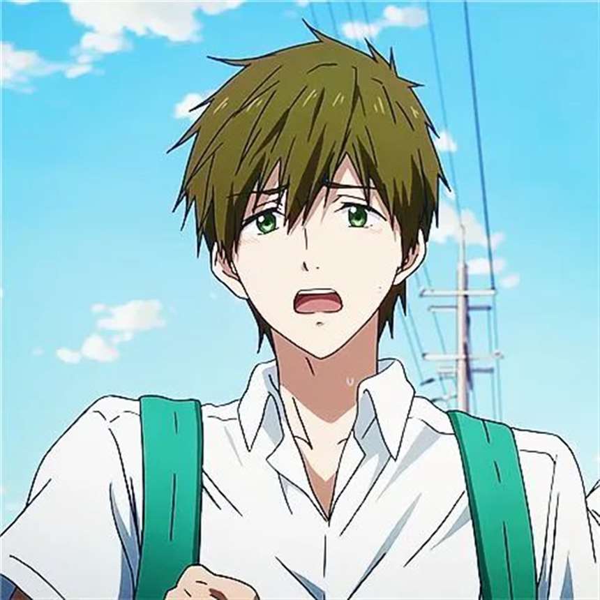 free男子游泳部七濑遥发烧绘画社插画