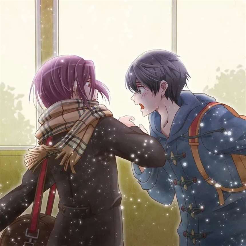 free男子游泳部七濑遥发烧绘画社插画