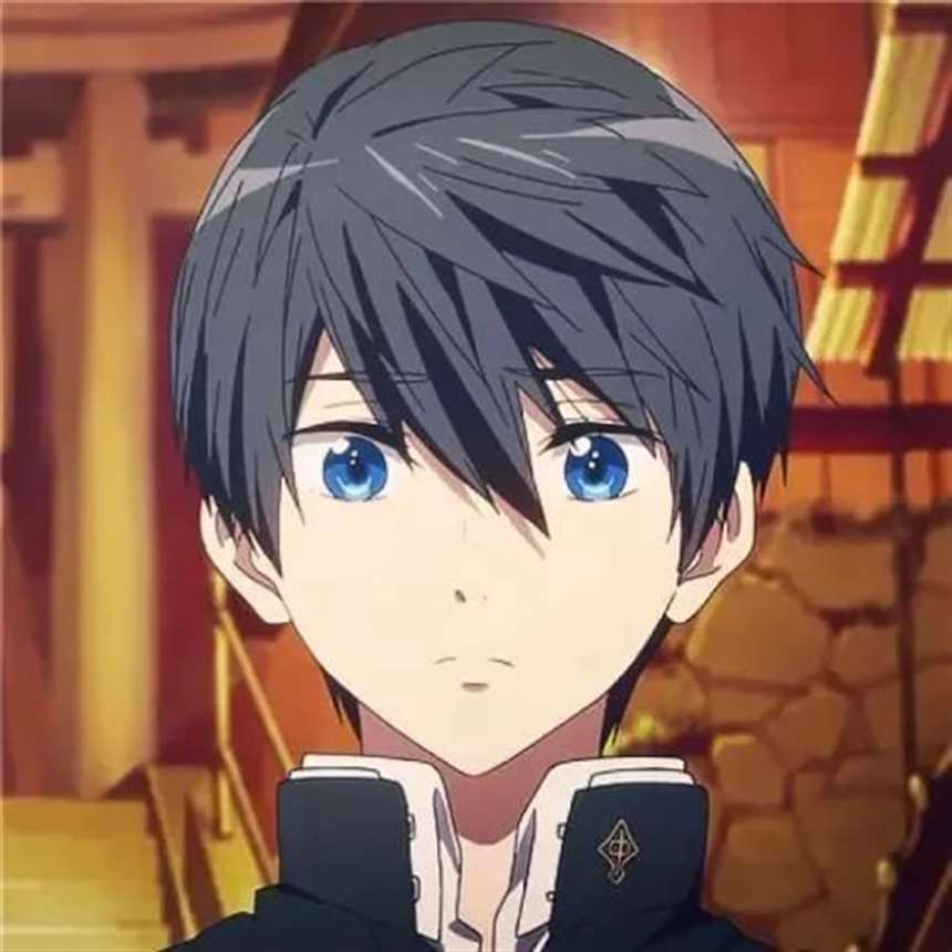 free男子游泳部七濑遥发烧绘画社插画