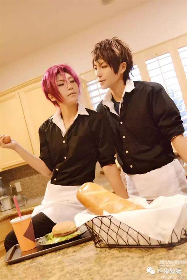 《free!》山崎宗&松冈凛COS！宗凛一生堆！！