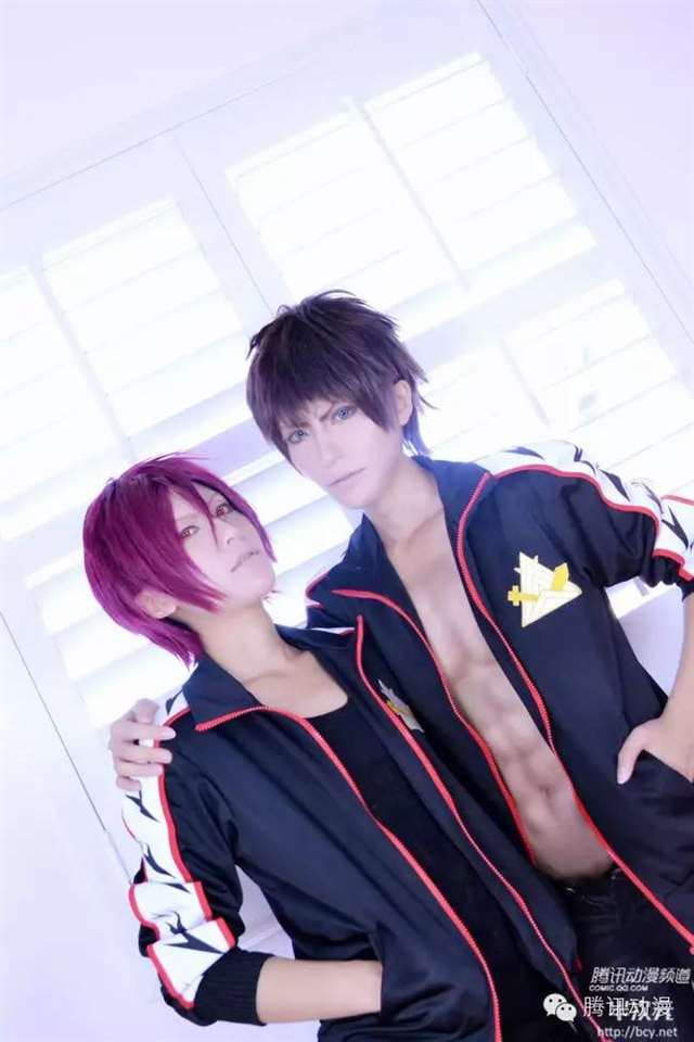 《free!》山崎宗&松冈凛COS！宗凛一生堆！！