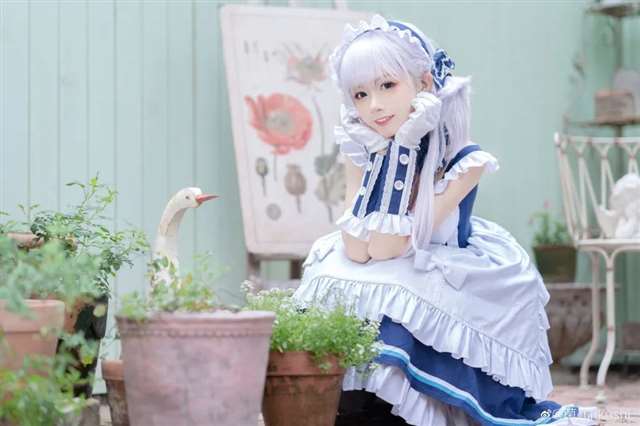 COSER微博-菌儿rikushi 《碧蓝航线》小贝尔法斯特cosplay