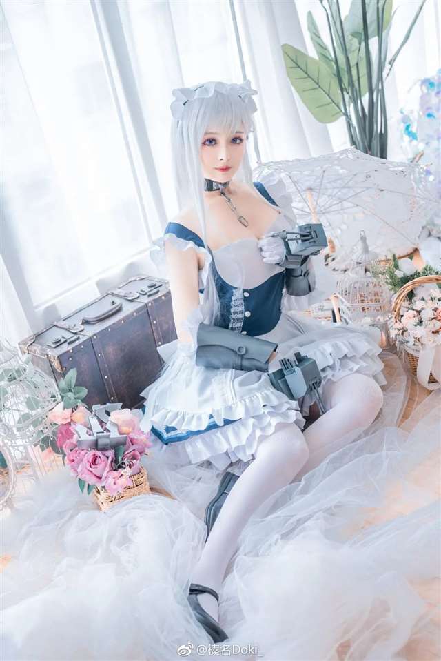 皇家女仆!《碧蓝航线》贝尔法斯特cosplay