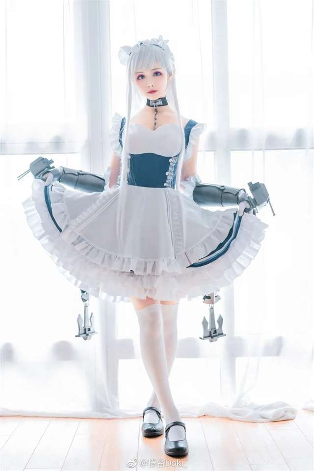 皇家女仆!《碧蓝航线》贝尔法斯特cosplay