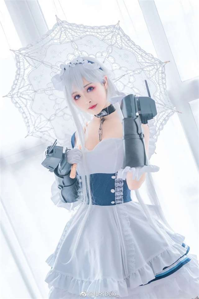 皇家女仆!《碧蓝航线》贝尔法斯特cosplay