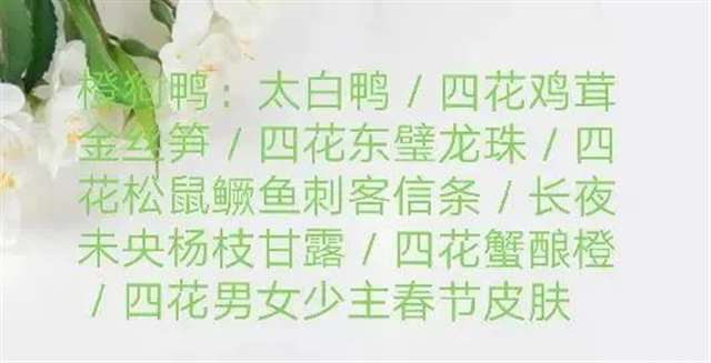 《食物语》目前已知的画师汇总