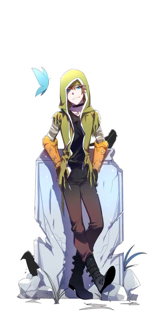 第五人格漫画 杰克左手的手势...