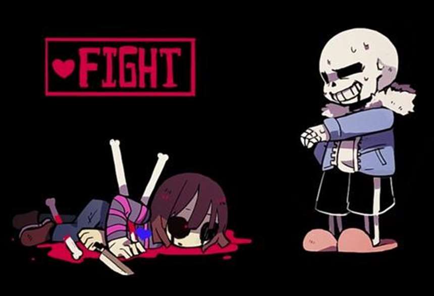 undertale——sans&chara