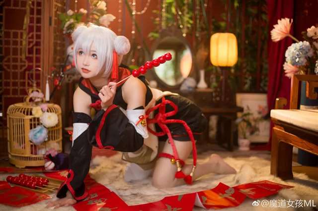 《崩坏3》糖藕童子-德丽莎cosplay作品欣赏