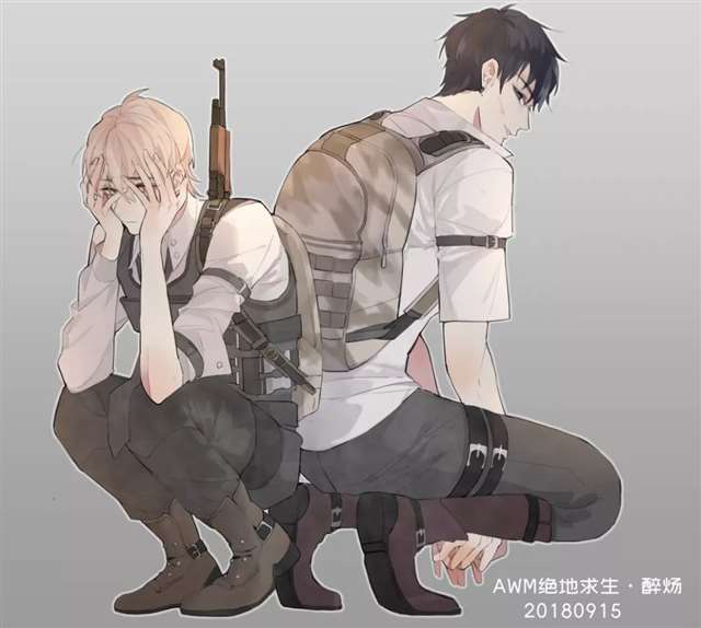 AWM绝地求生 :祁醉&于炀高清壁纸