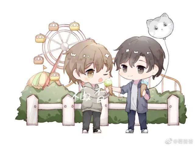 我喜欢你的信息素 路星辞&段嘉衍 原耽图集