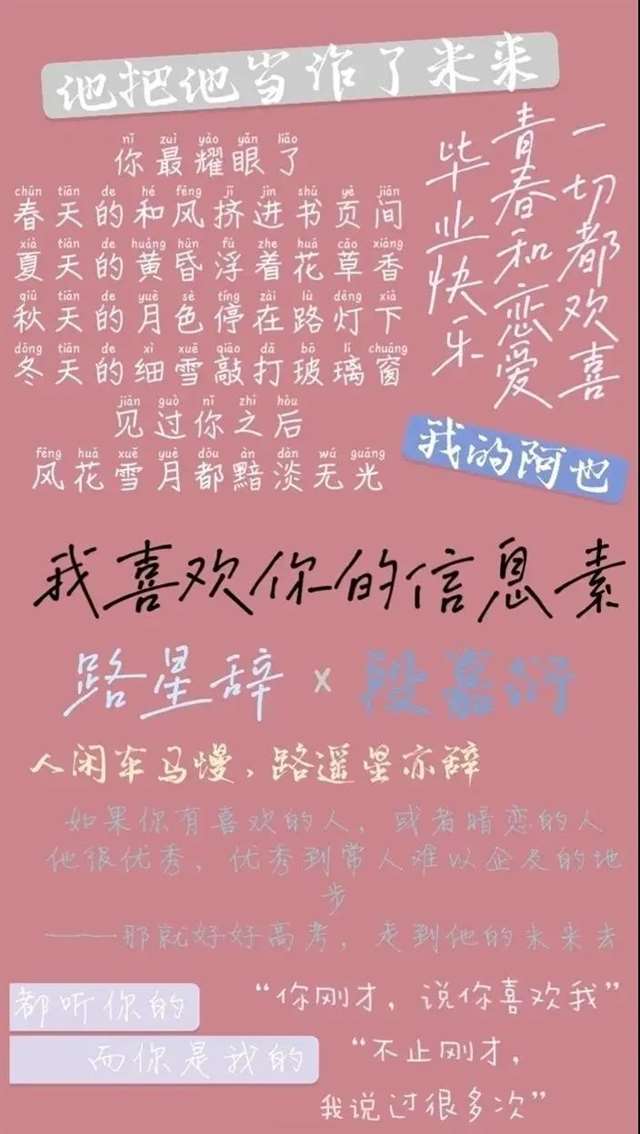 我喜欢你的信息素 路星辞&段嘉衍 原耽图集