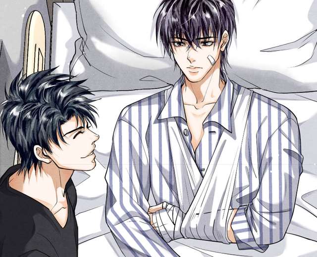 《破云》漫画,江停展现出来的冷漠更是让严峫感到寒心