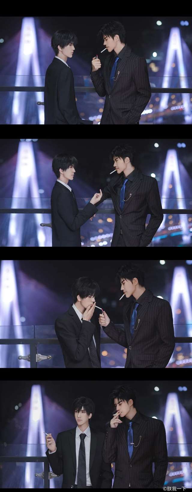 欣赏一下这组cosplay《破云》江停和严峫cos