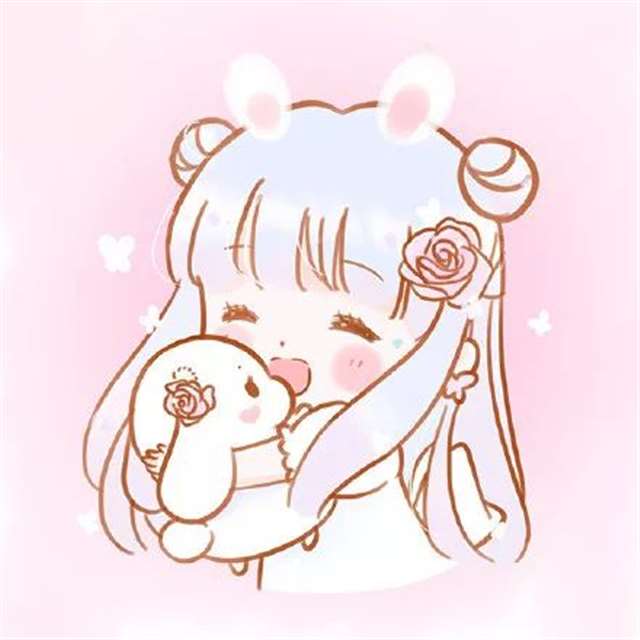 抱走可爱兔小叽头像