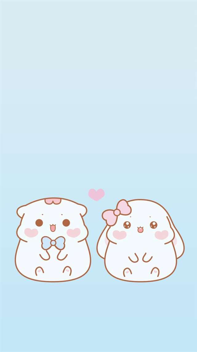 喵小呜和兔小叽微信朋友圈封面图