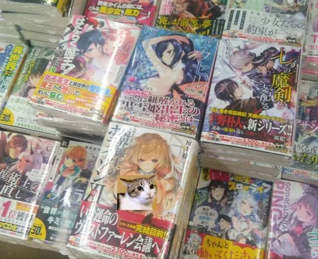 日本轻小说动漫画风格插画还能当黄图看