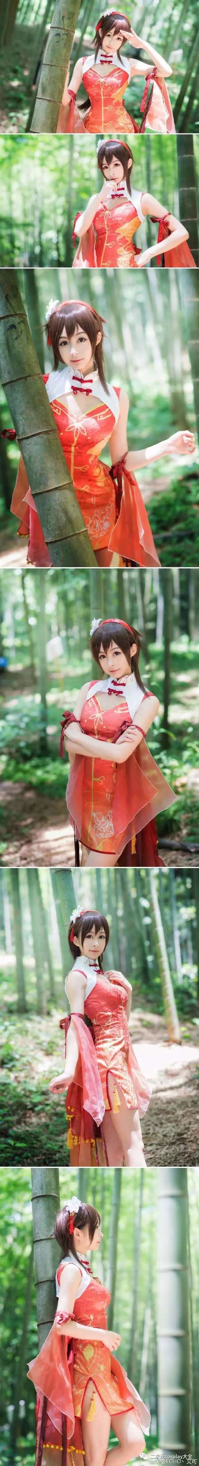 洛天依乐正绫cos同人