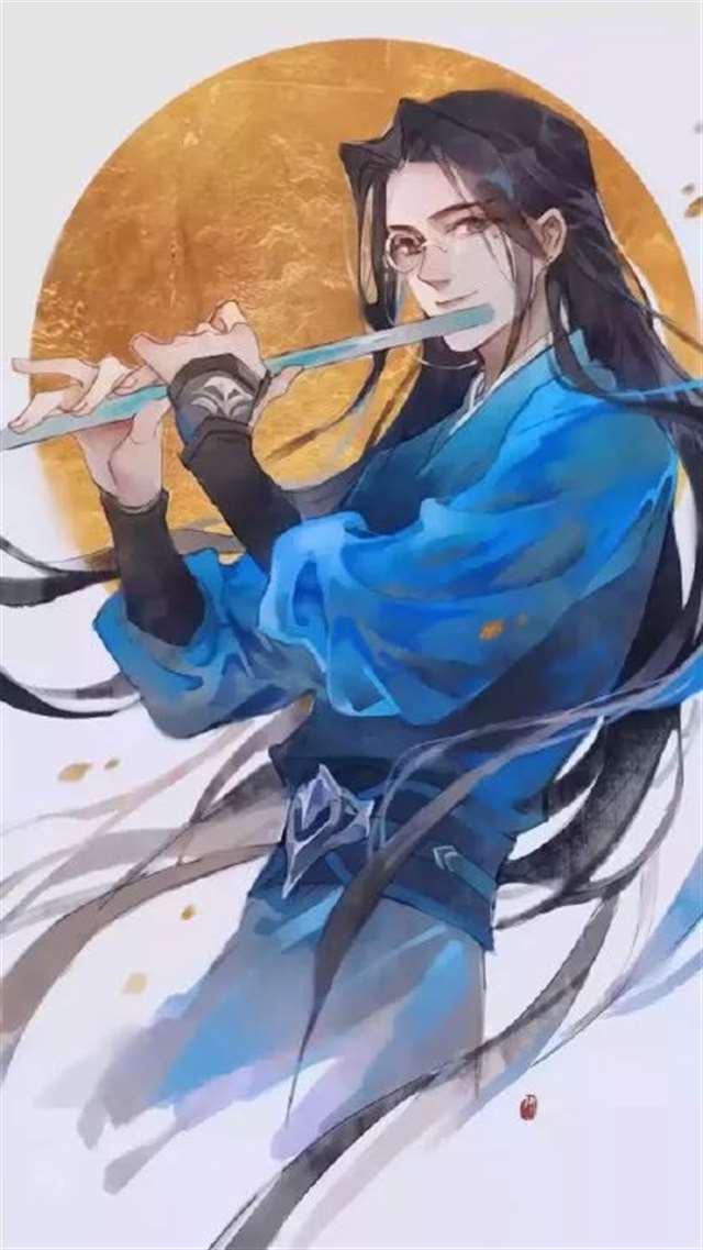 二次元“古风壁纸”，薛洋：明月清风晓星尘