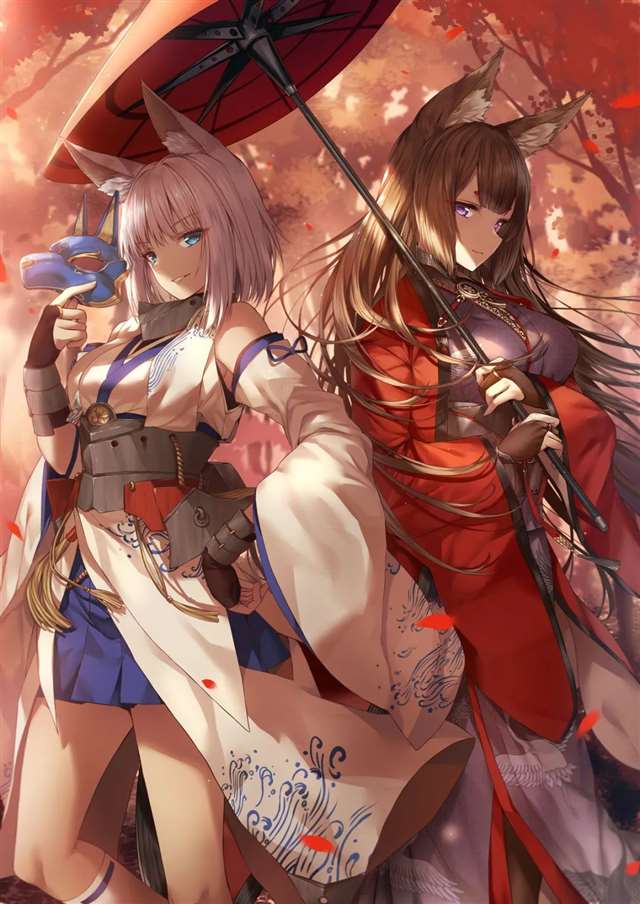 pixiv特辑|碧蓝航线-天城|姐姐|和服|病弱|腹黑|