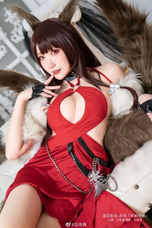 碧蓝航线 加贺Cosplay 瓜希酱】