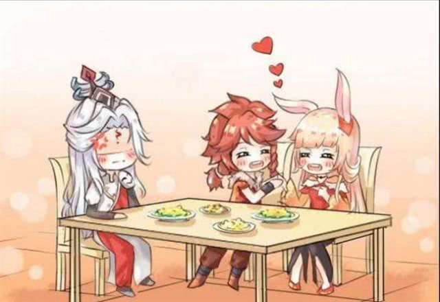 王者荣耀腐漫:裴擒虎和阿离在秀恩爱