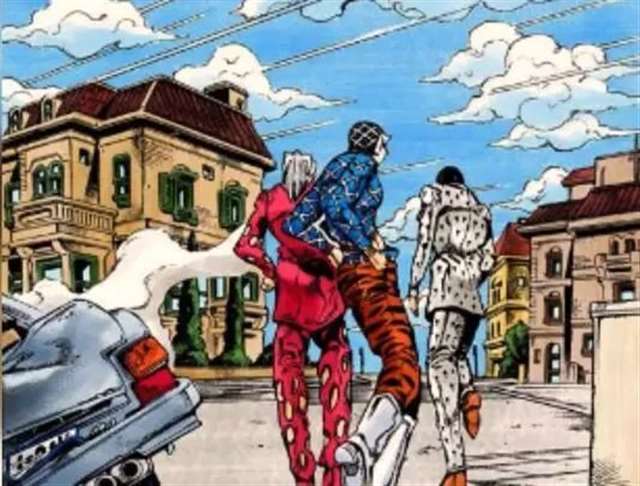 整个jojo系列最喜欢的是第五部和第七部