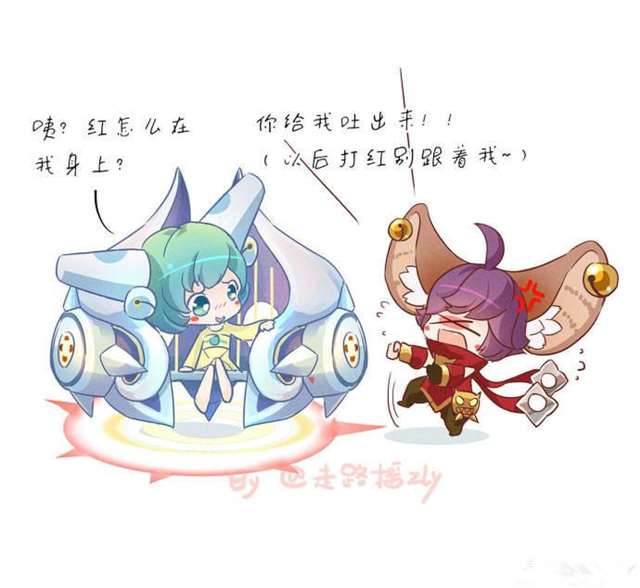 王者荣耀CP漫画:李元芳与蔡文姬的恋爱史