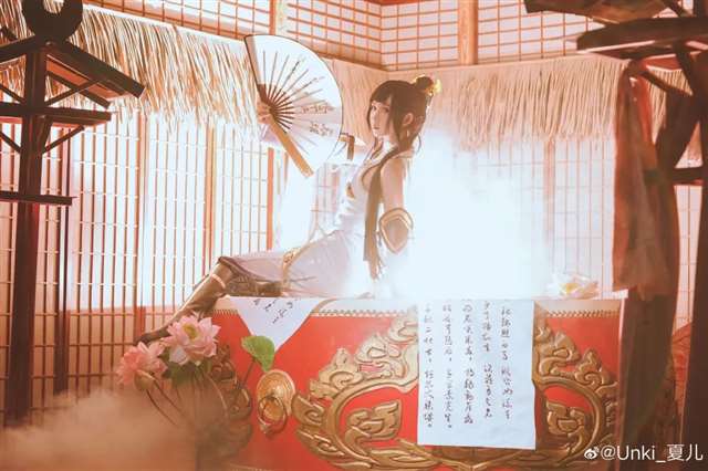 王者荣耀 上官婉儿cos Coser微博-Unki_夏儿
