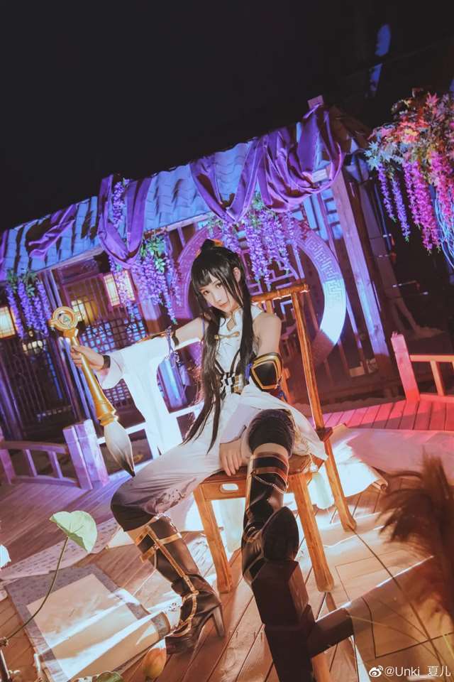 王者荣耀 上官婉儿cos Coser微博-Unki_夏儿