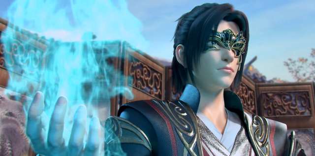 《斗破苍穹》第四季萧炎自然也难逃美人纳兰嫣然的颜值