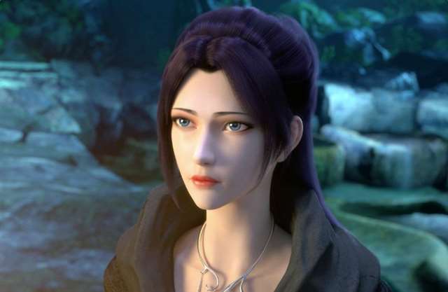 动漫《斗破苍穹》中云韵和雅妃两大女神