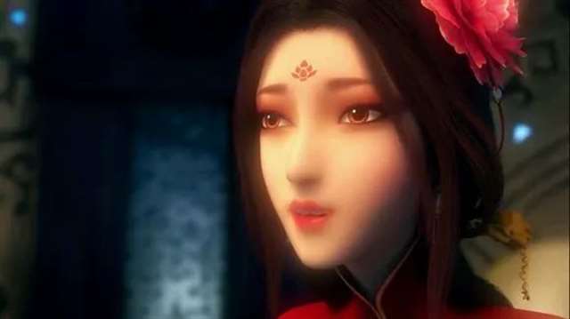 动漫《斗破苍穹》中云韵和雅妃两大女神