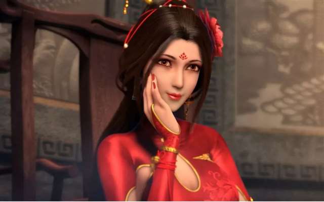 动漫《斗破苍穹》中云韵和雅妃两大女神