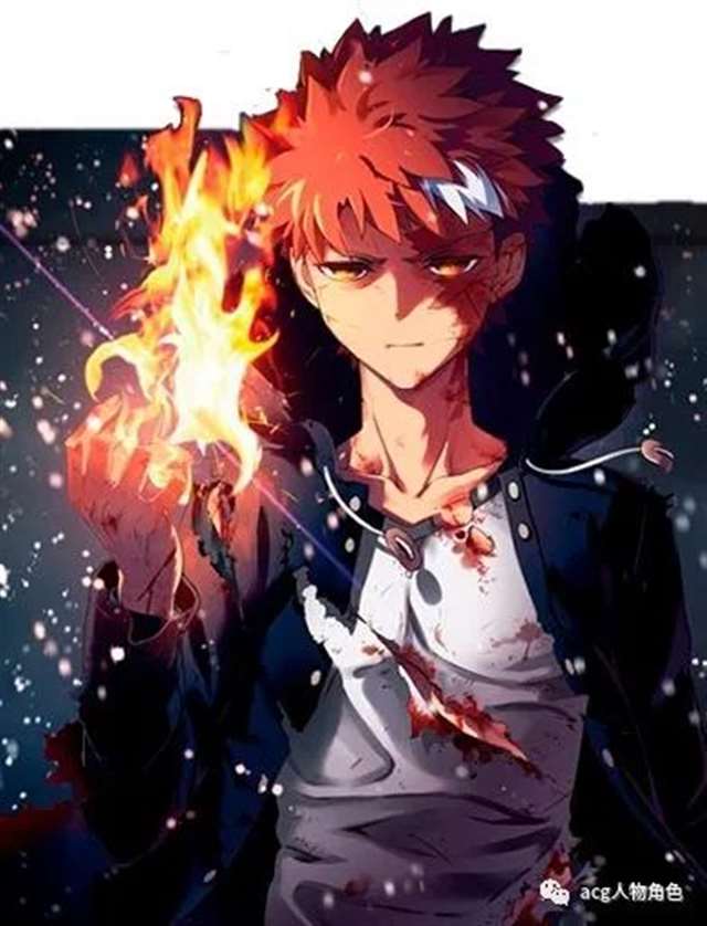 fate系列卫宫士郎的手机图片